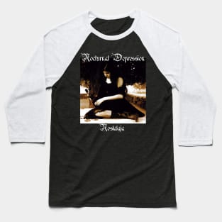 Nocturnal Depression - Nostalgia - Black Metal Baseball T-Shirt